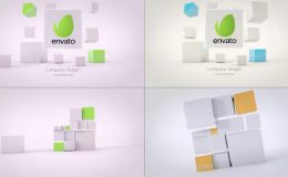 Videohive Business Cubes Dynamic Logos