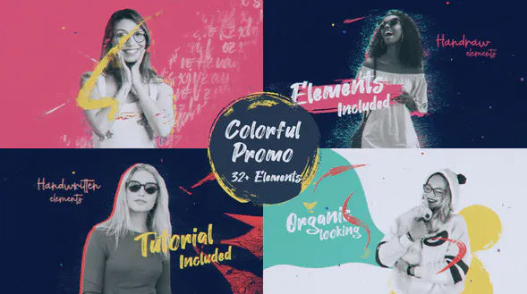 VIDEOHIVE COLORFUL PAINT PROMO