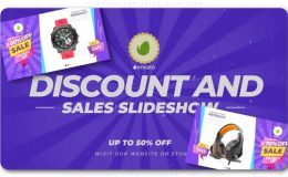 VIDEOHIVE DISCOUNT AND SALES SLIDESHOW
