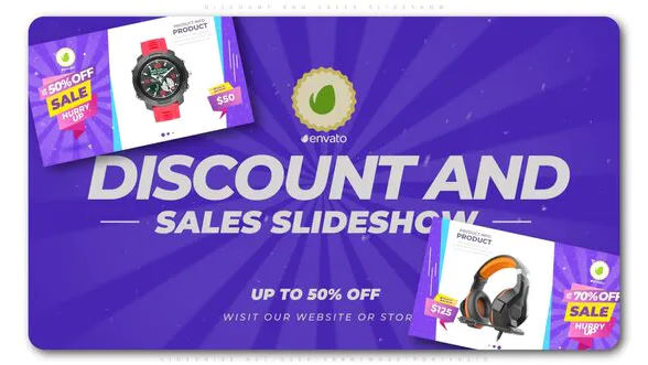 VIDEOHIVE DISCOUNT AND SALES SLIDESHOW