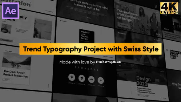 VIDEOHIVE SWISS TYPOGRAPHY PACK