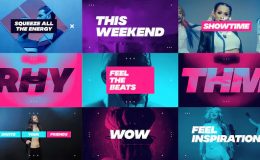 Videohive Dynamic Opener / Music Event Promo / Party Invitation / EDM Festival / Night Club / Fast Typography