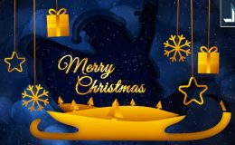 VIDEOHIVE MERRY CHRISTMAS GREETING CARD 25216913