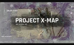 Videohive Project X MAP Technology Paralax Slideshow 3D Camera Clean Travel Memories Satellite Photo