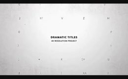 Videohive Dramatic Titles/ Movie and Film Text Intro/ True Detective/ Trailer Crime Story/ VHS/ Police & Spy