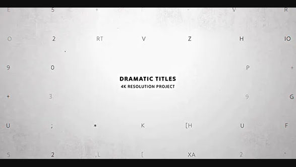 Videohive Dramatic Titles/ Movie and Film Text Intro/ True Detective/ Trailer Crime Story/ VHS/ Police & Spy