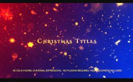 VIDEOHIVE CHRISTMAS TITLES 21005037