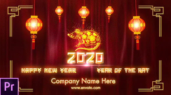 VIDEOHIVE CHINESE NEW YEAR 2020 – PREMIERE PRO