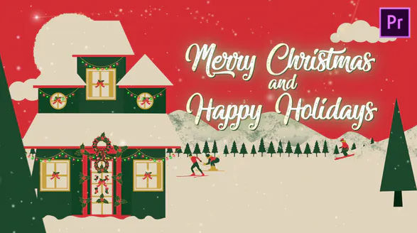 VIDEOHIVE CHRISTMAS VACATION – PREMIERE PRO