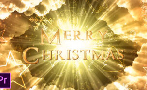 VIDEOHIVE HEAVENLY CHRISTMAS TITLES – PREMIERE PRO
