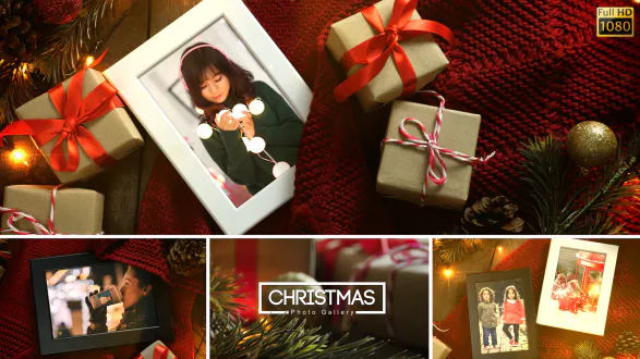 Videohive Christmas Photo Gallery 20991107 - INTRO HD