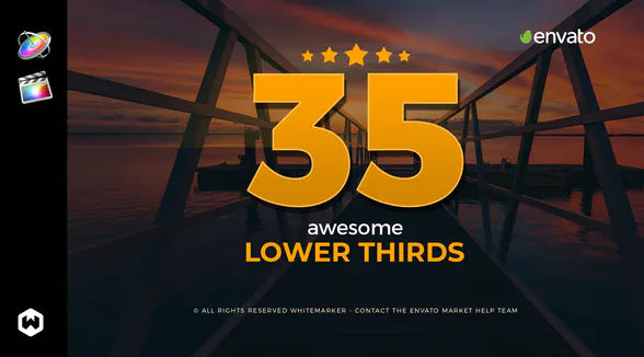 Videohive Awesome Lower Thirds for FCPX