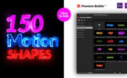 Videohive Motion Shapes Pack