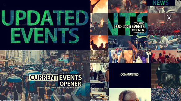 Videohive News And Current Events Opener