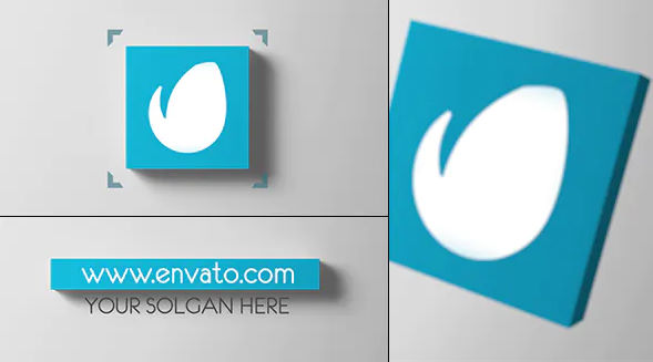 VIDEOHIVE 3D CUBE LOGO REVEAL