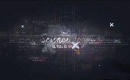 Videohive Science Logo/ Back to School/ Chalk Board Intro/ Mathematical Formulas/ Grunge Style/ Dust Scratches
