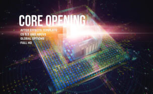 VIDEOHIVE CORE OPENING/ CORPORATE IT LOGO REVEAL/ HUD AND UI/ GAME AND APP/ CUBES AND LIGHTS/ HI-TECH INTRO