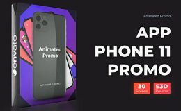 VIDEOHIVE PHONE 11 PRO MAX PRESENTATION - APP PROMO MOCKUP
