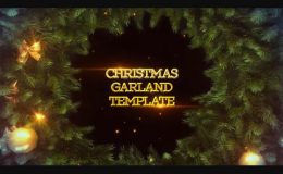 VIDEOHIVE GARLAND CHRISTMAS SLIDESHOW