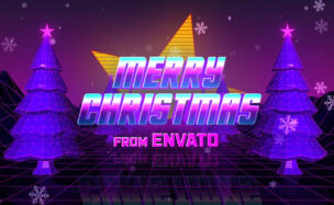VIDEOHIVE RETRO 80S CHRISTMAS WISHES