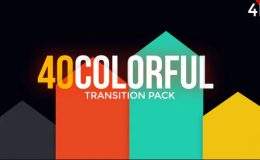 VIDEOHIVE MODERN COLORFUL TRANSITIONS PACK - PREMIERE PRO