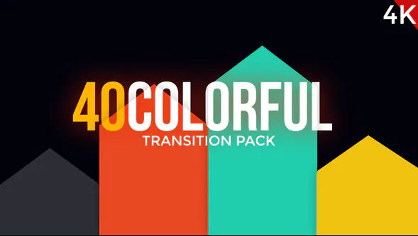 VIDEOHIVE MODERN COLORFUL TRANSITIONS PACK – PREMIERE PRO