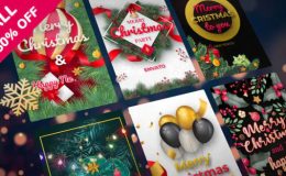 Videohive Christmas Instagram Stories