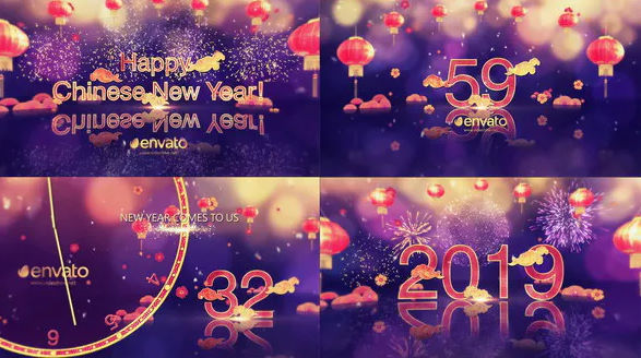 Videohive Final Minute Countdown Chinese New Year