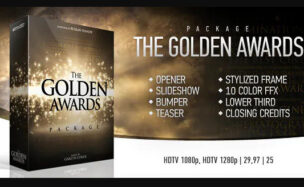 THE GOLDEN AWARDS PACKAGE – (VIDEOHIVE)