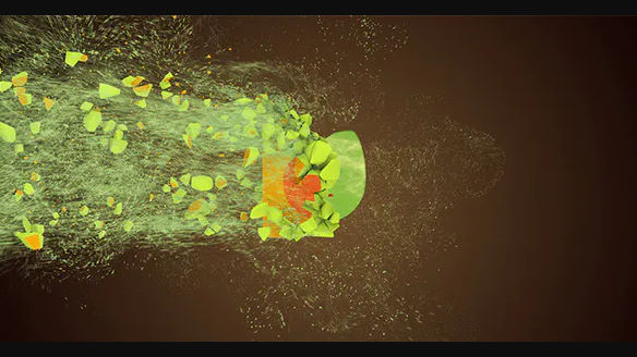 VIDEOHIVE MOTION PARTICLES LOGO