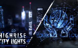 VIDEOHIVE HIGHRISE CITY LIGHTS - LOGO INTRO