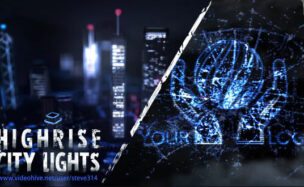 VIDEOHIVE HIGHRISE CITY LIGHTS – LOGO INTRO