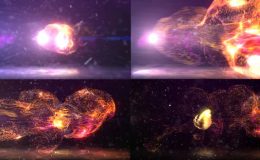 Videohive Dynamic Particles Logo Reveal 25285268