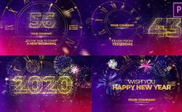 VIDEOHIVE NEW YEAR COUNTDOWN 2020 PREMIERE PRO