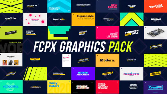 Videohive Motion Graphics Pack FCPX