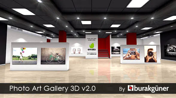 Videohive Photo Art Gallery 3D