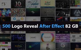 Pack 2 - 500 Logo Reveal After Effect Project Files 82GB