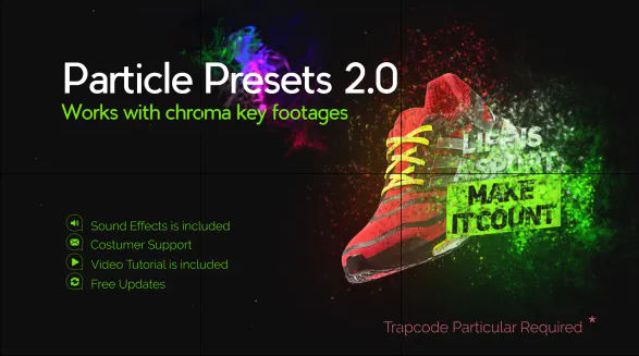 VIDEOHIVE PARTICLE PRESETS