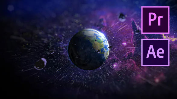 Videohive Space Logo Reveal
