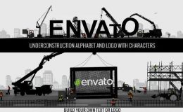 LOGO CONSTRUCTOR-ALPHABET BUILDER WITH CHARACTERS (VIDEOHIVE)