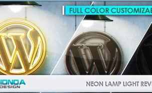 NEON LAMP LIGHT REVEAL – VIDEOHIVE