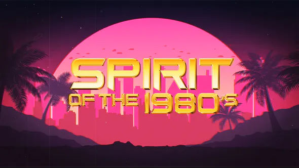 VIDEOHIVE 1980S LOGO REVEAL PACK