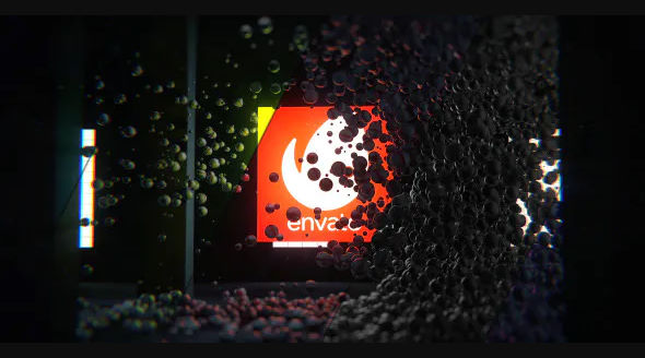 Videohive Ball Wall Expode Ident 6526967