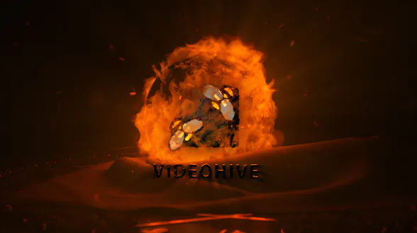 Videohive Fire Orb 16775275