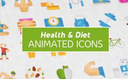 Videohive Health & Diet Modern Flat Animated Icons
