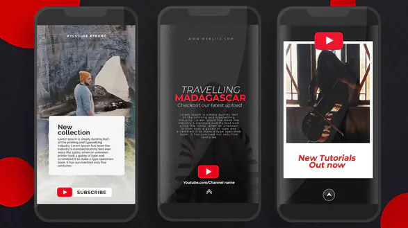 VIDEOHIVE YOUTUBE INSTAGRAM STORIES