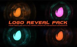 Videohive Logo Intro Fire Logo Reveal Pack