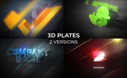 VIDEOHIVE 3D PLATES LOGO