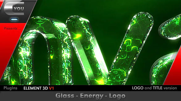 GLASS ENERGY LOGO – (VIDEOHIVE)