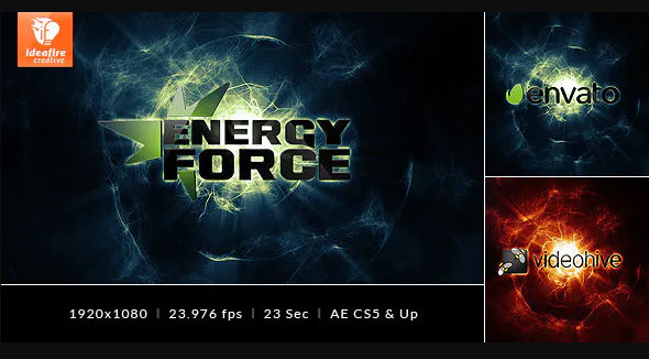 VIDEOHIVE ENERGY FORCE – LOGO INTRO